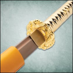 Golden Knight Odachi close up