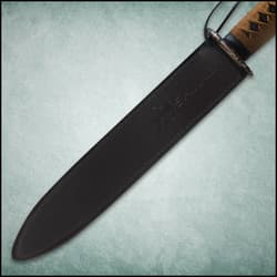 Shinwa Double Edged Carbon Steel Warrior Spear Tan