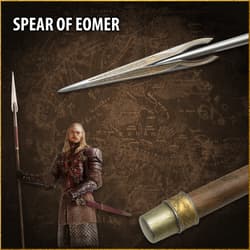 Spear of Eomer with armored character