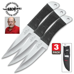 Gil Hibben Champion Throwing Knife Set With