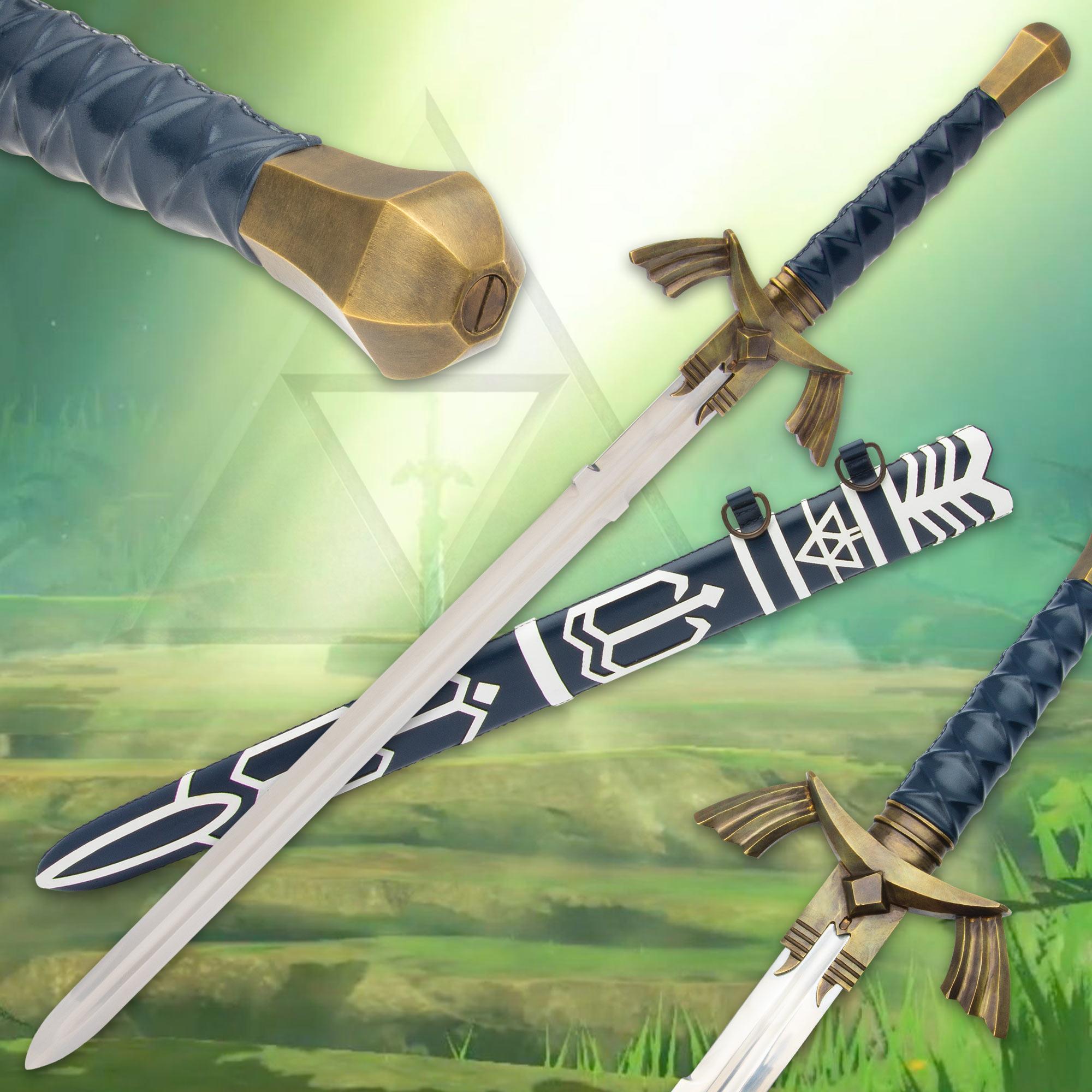 handmade-fantasy-sword-navy-leather-brass-pommel image
