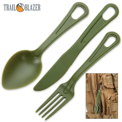 Trailblazer 3 Piece Dining Utensil Set