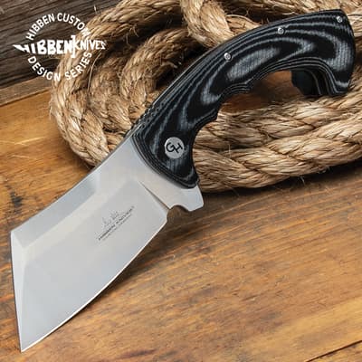 Gil Hibben Folding Cleaver Knife