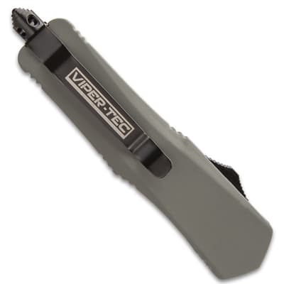 Mini Ghost Series Grey Double Edge OTF Knife