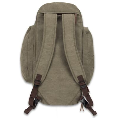 Outback Series Green Duffle Backpack