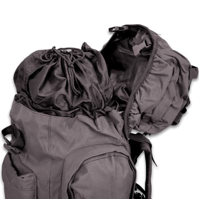 M48 Black Camping Backpack