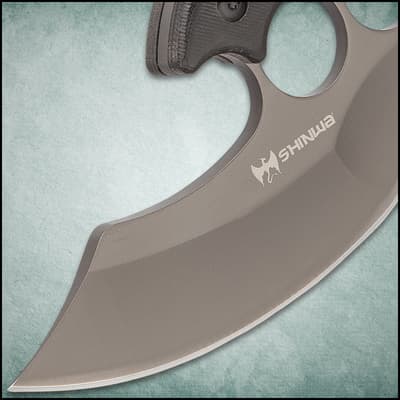 Shinwa Kandao Ulu Knife full-tang blade