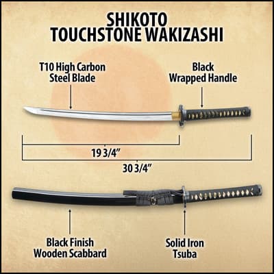 Shikoto Touchstone Wakizashi