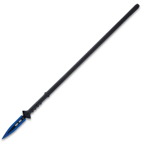 The spear blade is supported by a 30 percent, fiberglass reinforced handle with deep grooves to provide you with a secure hold