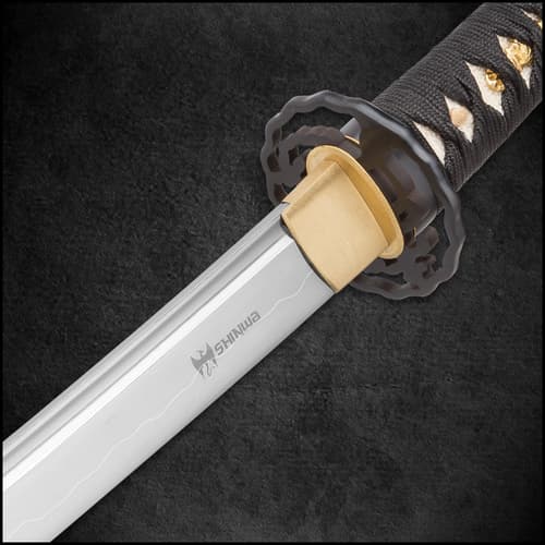 Shinwa Pearl Maroon Samurai Sword Set