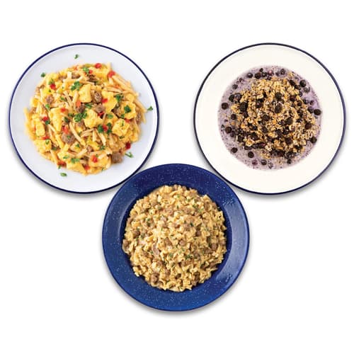 These are a few of the dishes that are in the five-day meal bucket