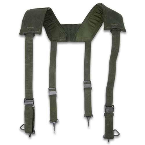 A detailed look at the Belgium M56 Field Suspenders