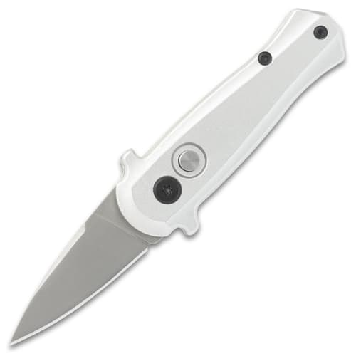Silver Automatic Knife