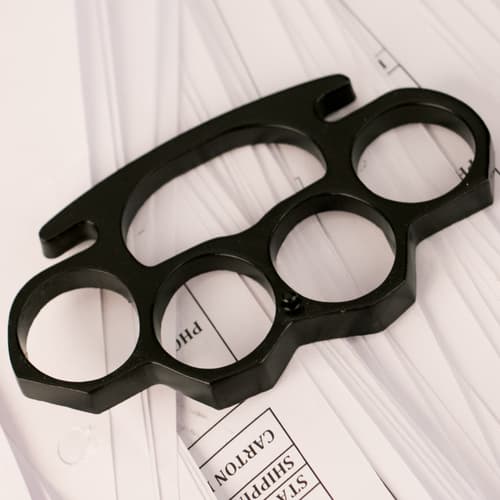 Non-Reflective Black Knuckles - Knuckleduster