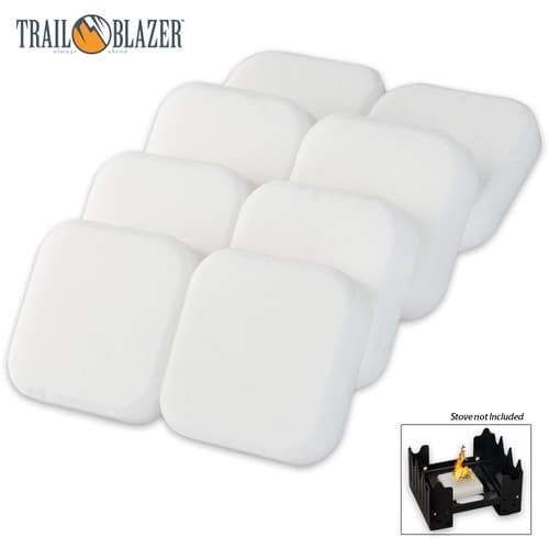 Trailblazer Solid Fuel Cube Tablets 8-Pack