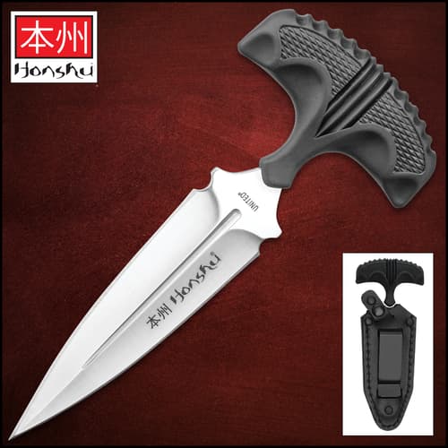 United Cutlery Large Honshu Push Dagger - Silver