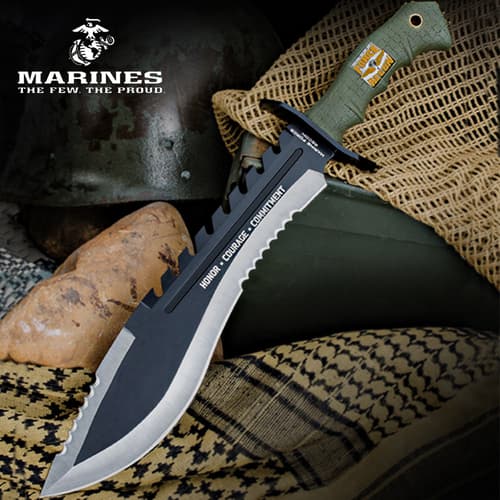 United Cutlery USMC Marine Kukri With Sheath