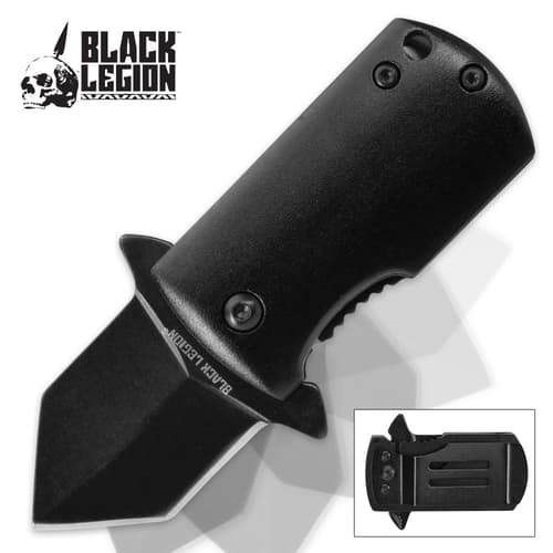 Black Legion Covert Assisted Opening Pocket Knife