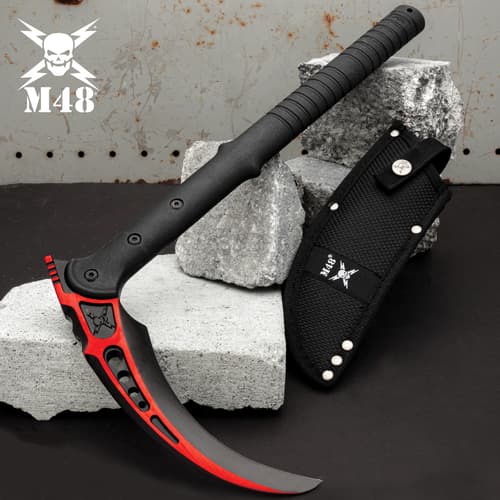 Updating the traditional Filipino design to reap havoc instead of crops, United Cutlery presents its M48 Red Kama