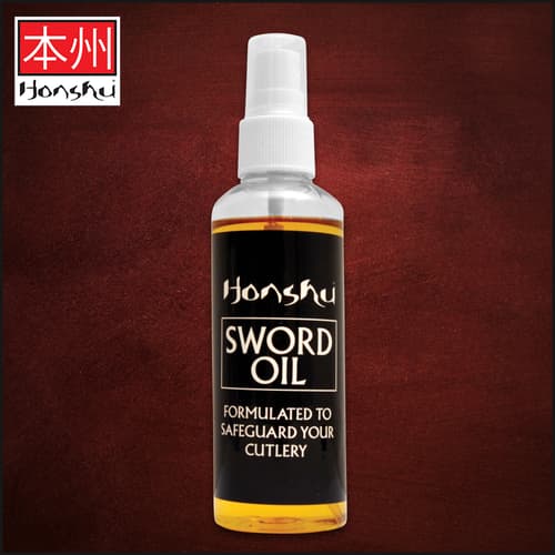 The Honshu Sword Oil is a necessity to keep your Honshu weapons in fighting shape