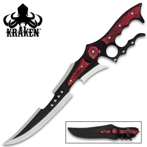 Kraken™ Steampunk Fantasy Sword With Sheath