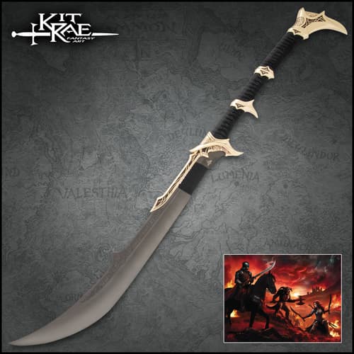 Kit Rae Mithrodin Gold War Sword