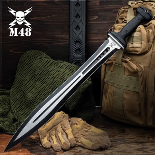 The M48 Gladius Sword on full display