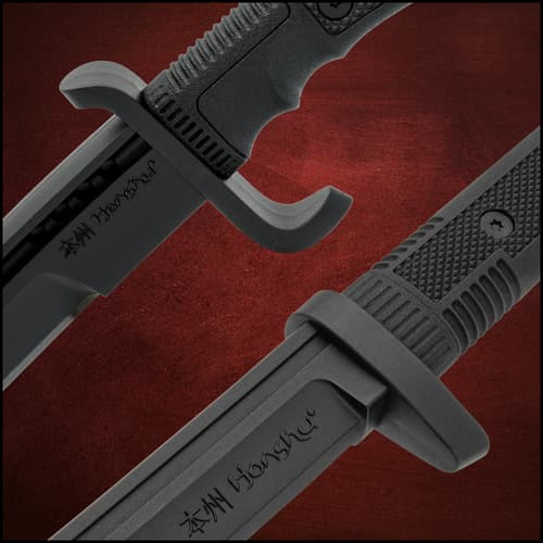 New Guard Sword Pair close up