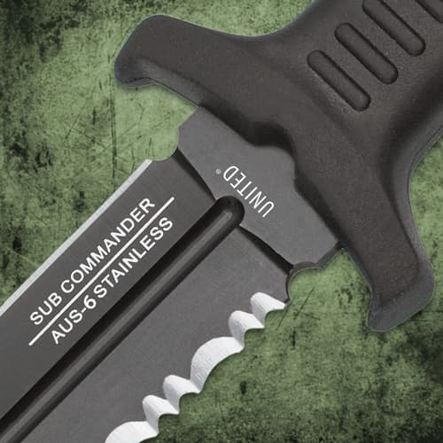 United Cutlery Sub Commander Black Mini Boot Knife