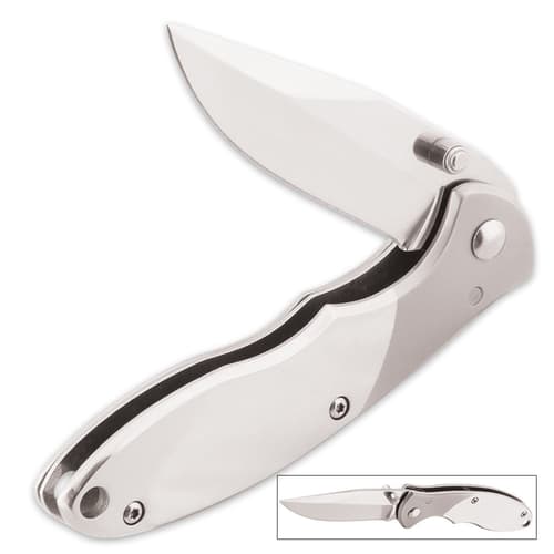 The Executive Stainless Steel Pocket Knife