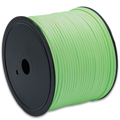 Angled image of the 500' Paracord Spool.