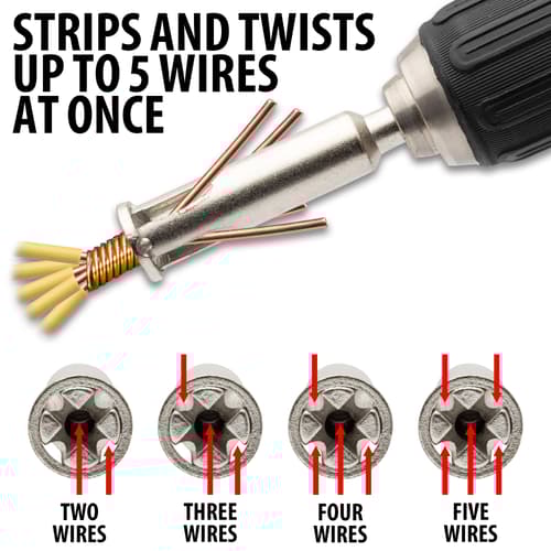 Power Drill Wire Stripping Tool guide