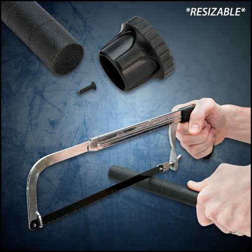 Night Watchman Adjustable Self Defense Cane - Virtually Indestructible