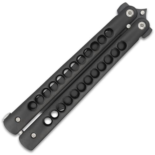 Black Butterfly Knife Closed
