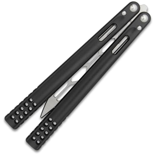 D2 Steel Butterfly Knife Closed