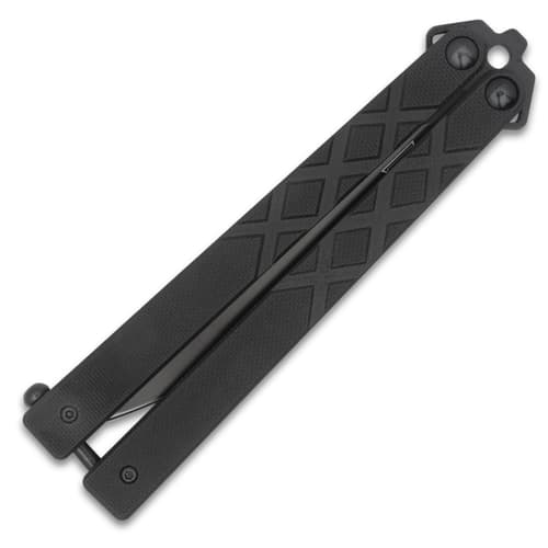 Tanto Butterfly Knife closed