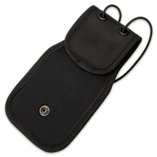 The molded pouch is made with 1680 Denier polyester and designed to ensure maximum durability