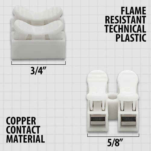 Details and features of the Quick Wire Connector Set.