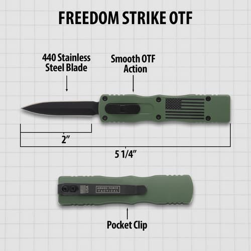 Green Freedom Strike OTF specifications