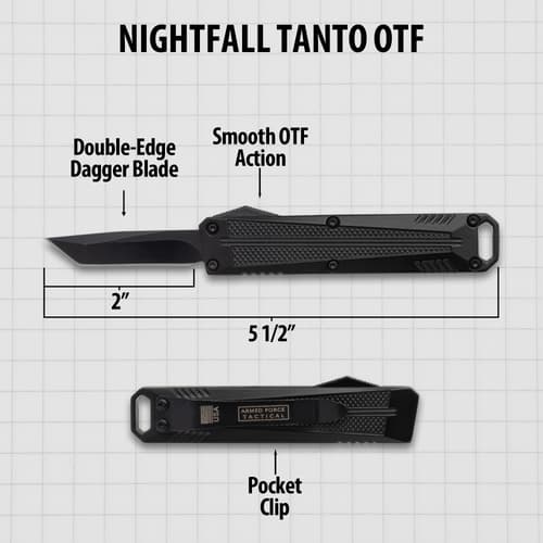 Nightfall Tanto OTF specifications