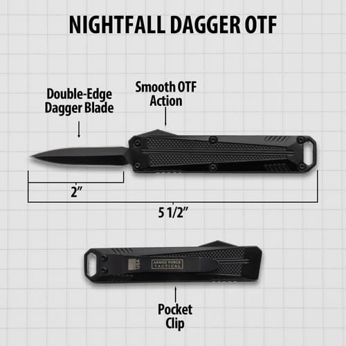 Nightfall Dagger OTF specifications