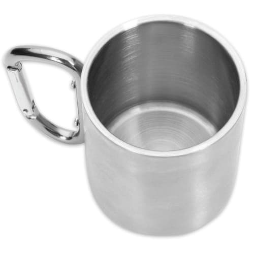 Trailblazer Stainless Steel Mug With Carabiner