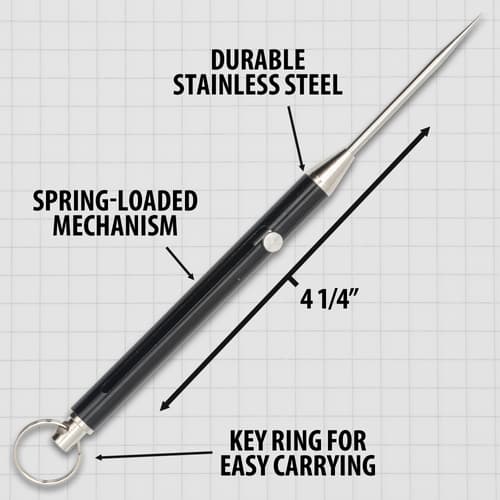 Black Titanium Toothpick specifications