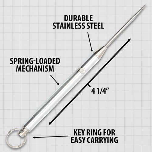 Silver Titanium Toothpick