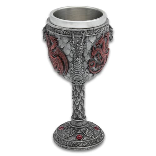 The goblet shown on display