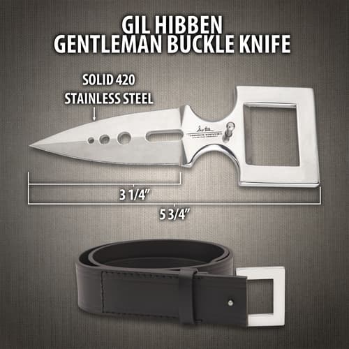Gil Hibben Gentleman Buckle Knife