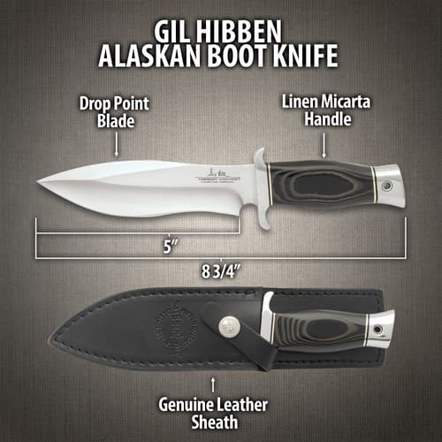 Gil Hibben Alaskan Boot Knife