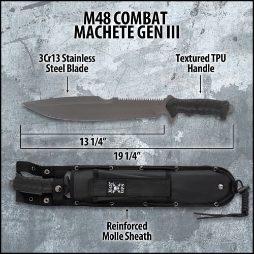 M48 Combat Machete 3 specifications