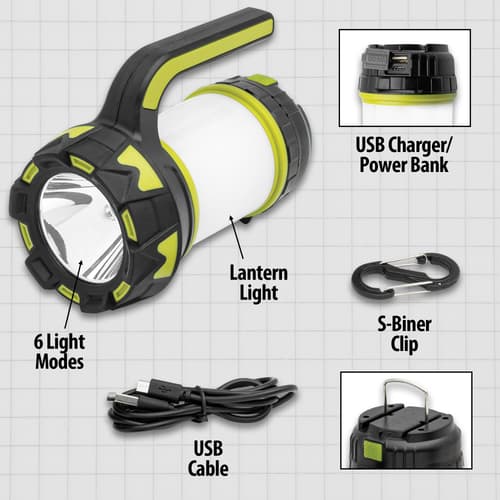 Details and features of the Flashlight.