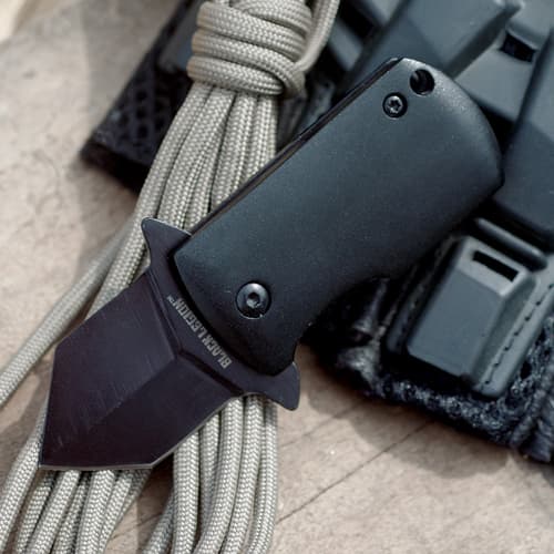 Black Legion Covert Assisted Opening Pocket Knife